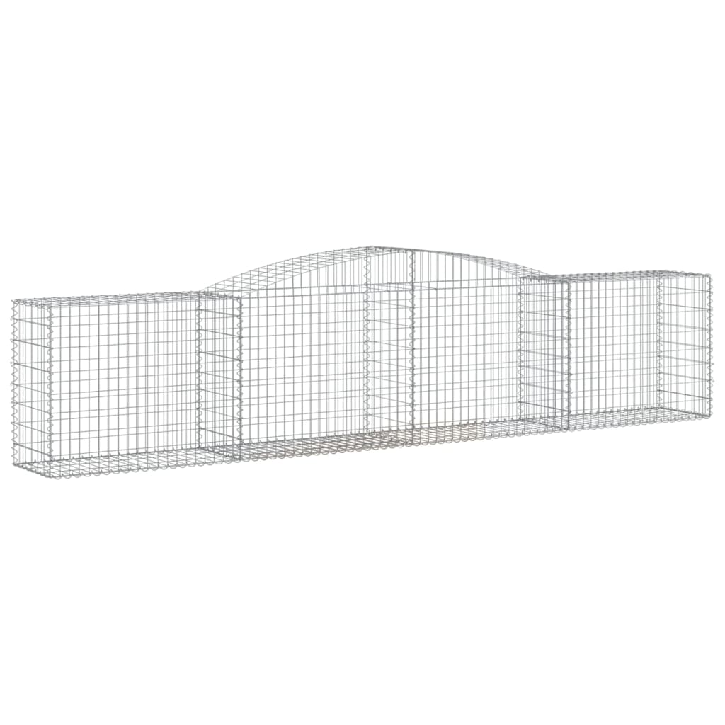 8720845575700_g_en_hd_1 vidaXL Arched Gabion Baskets 6 pcs 400x50x80/100 cm Galvanised Iron - Image 3