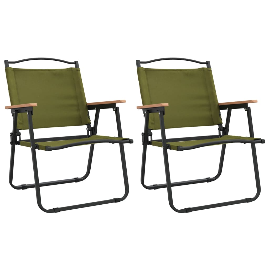 8720845577704_a_en_hd_1 vidaXL Camping Chairs 2 pcs Green 54x55x78 cm Oxford Fabric - Image 2