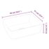 vidaXL Wash Basin White 48x37x13 cm Ceramic Rectangle - Image 8