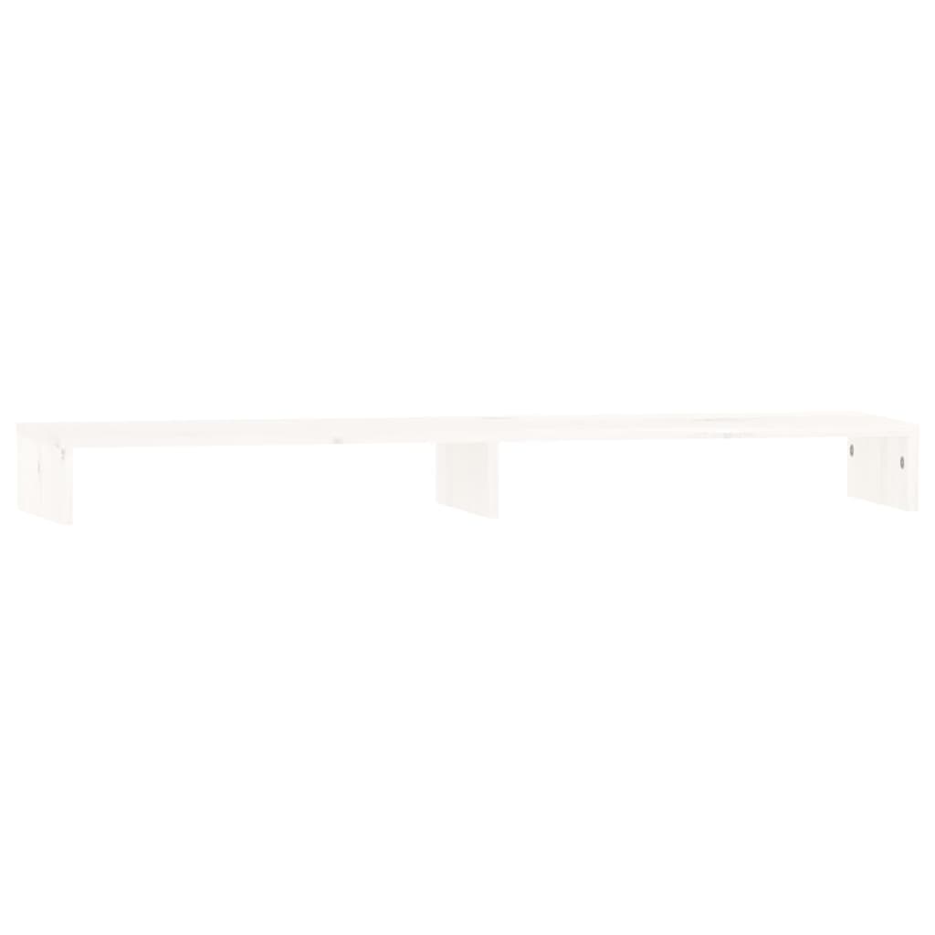 8720845579333_a_en_hd_1 vidaXL Monitor Stand White 100x27x10 cm Solid Wood Pine - Image 2