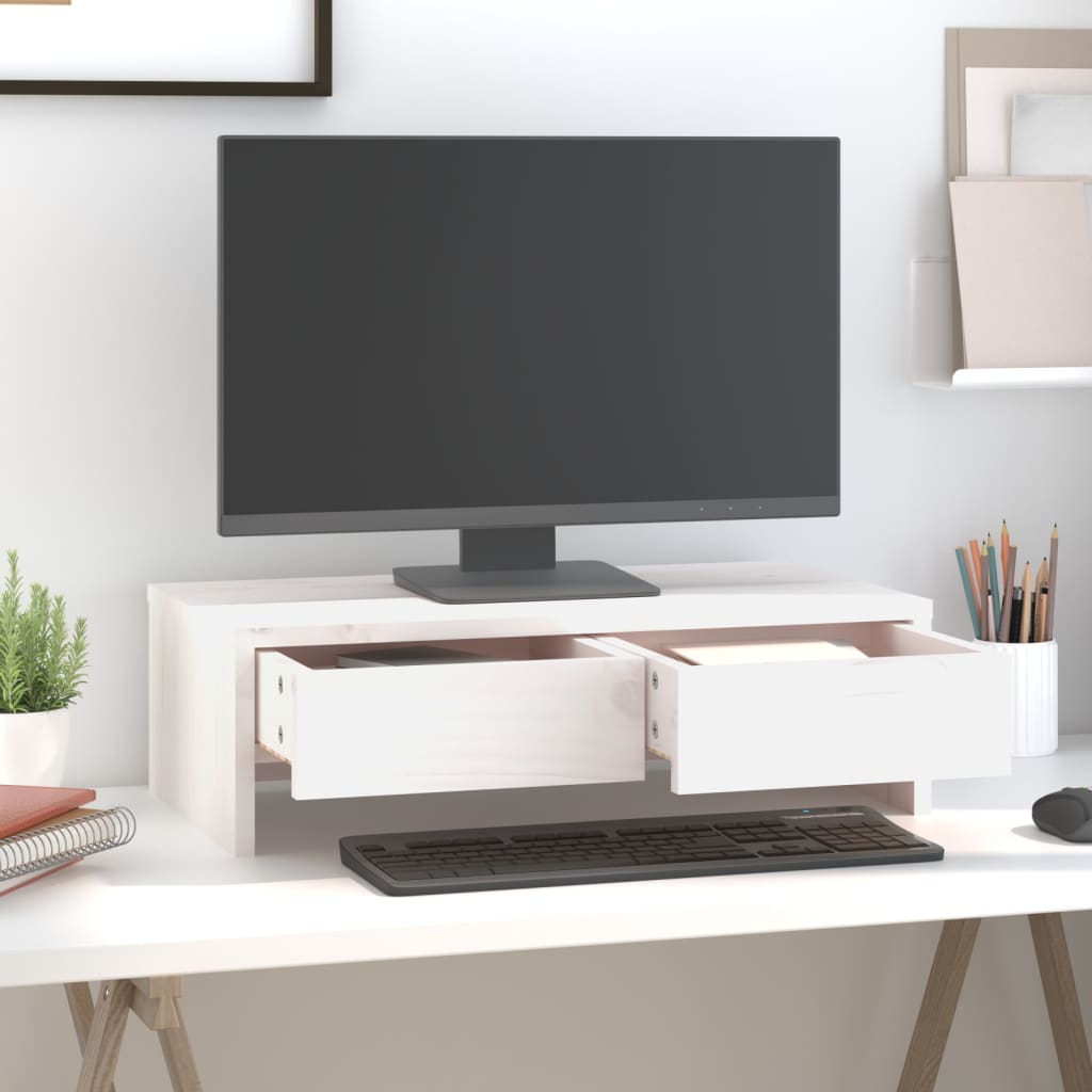 8720845579388_g_en_hd_1 vidaXL Monitor Stand White 50x27x15 cm Solid Wood Pine - Image 4