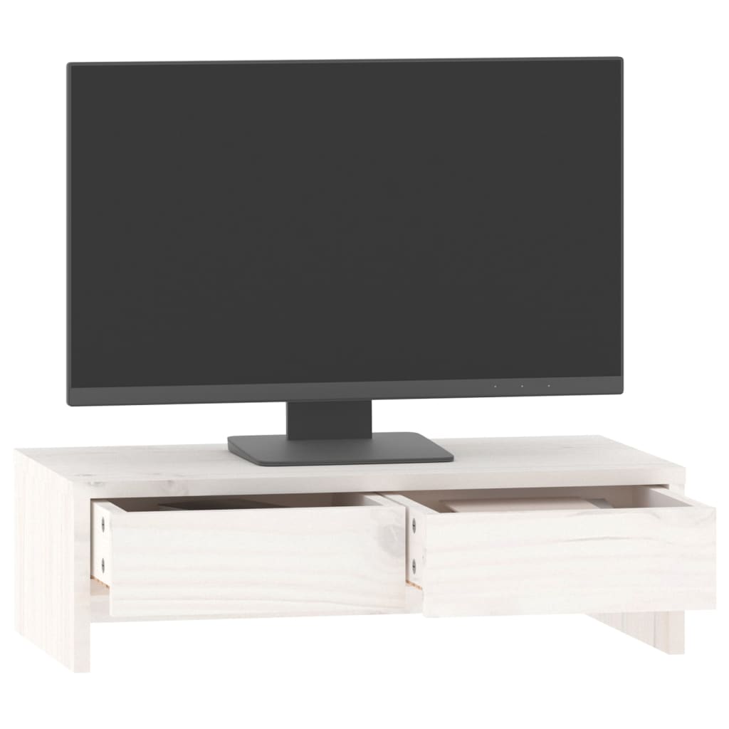 8720845579388_g_en_hd_2 vidaXL Monitor Stand White 50x27x15 cm Solid Wood Pine - Image 5