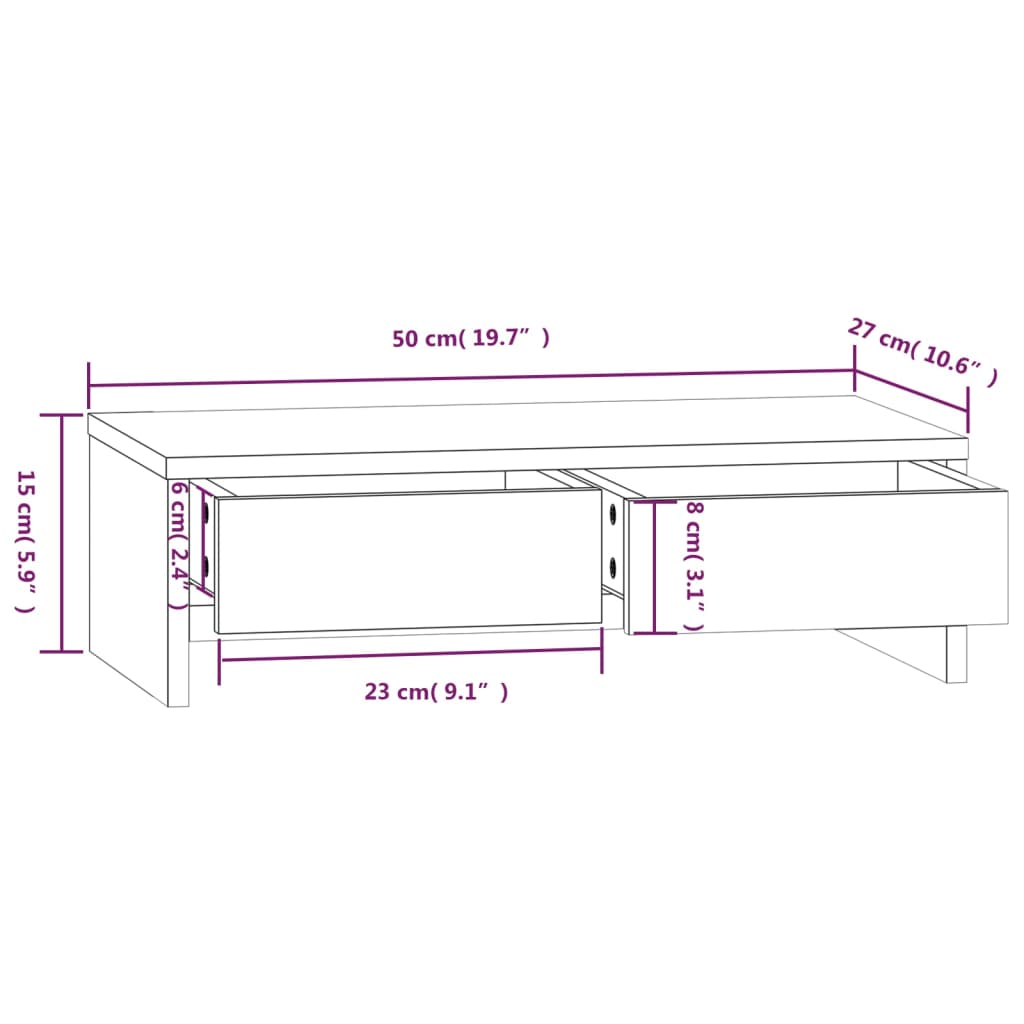 8720845579388_g_en_hd_7 vidaXL Monitor Stand White 50x27x15 cm Solid Wood Pine - Image 10