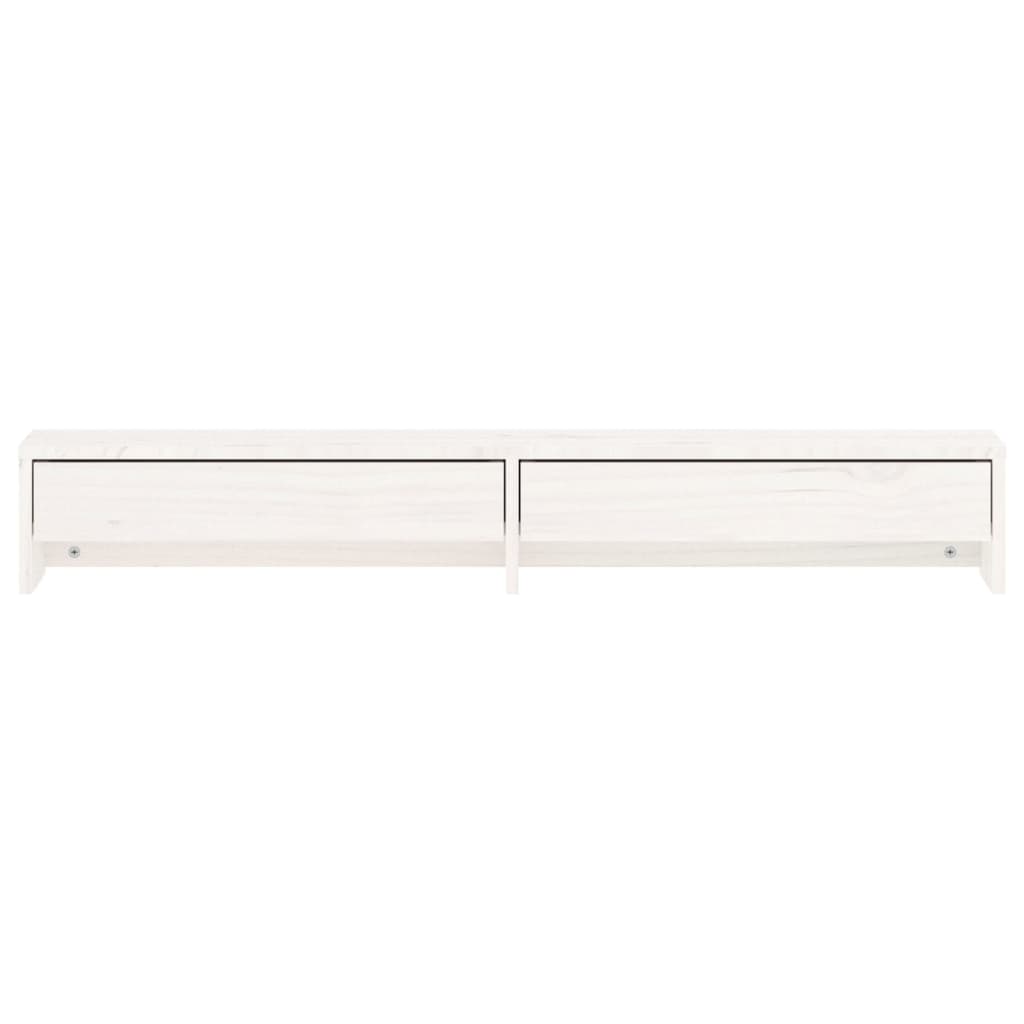 8720845579432_g_en_hd_3 vidaXL Monitor Stand White 100x27x15 cm Solid Wood Pine - Image 6