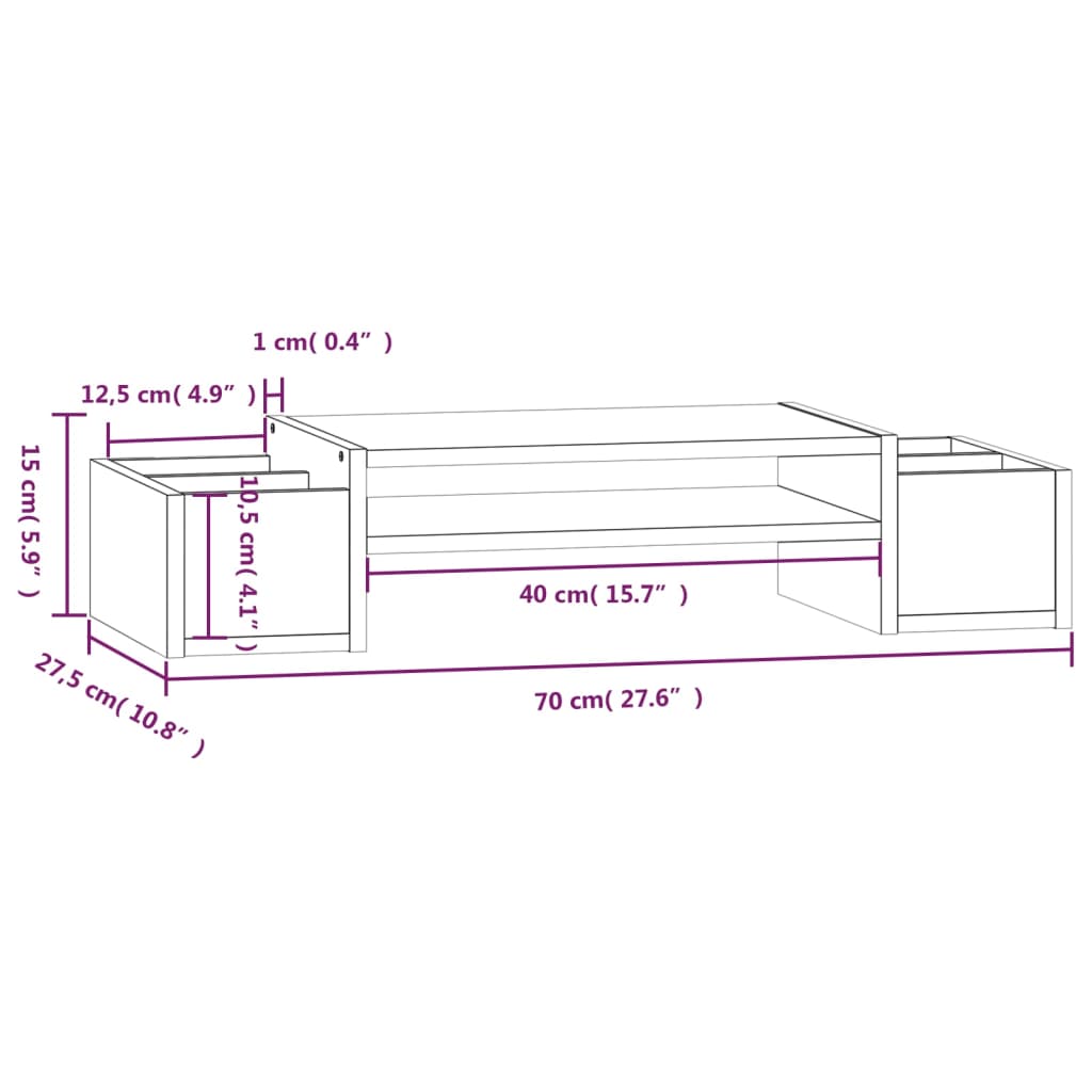 8720845579470_g_en_hd_6 vidaXL Monitor Stand 70x27.5x15 cm Solid Wood Pine - Image 8
