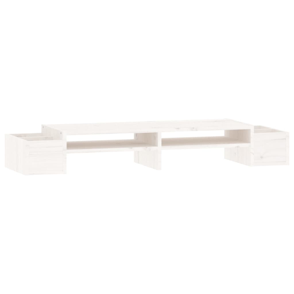 8720845579531_a_en_hd_1 vidaXL Monitor Stand White 100x27.5x15 cm Solid Wood Pine - Image 2