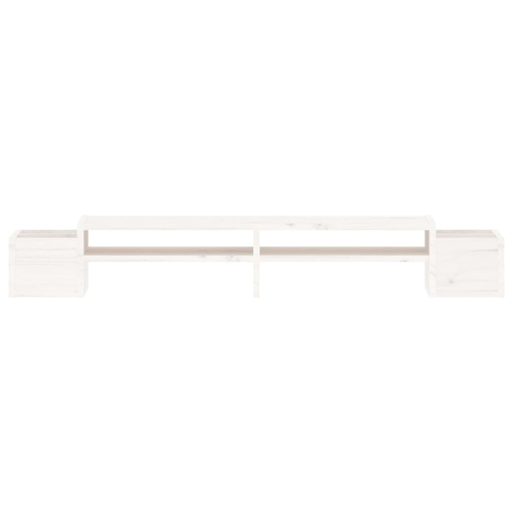 8720845579531_g_en_hd_3 vidaXL Monitor Stand White 100x27.5x15 cm Solid Wood Pine - Image 5