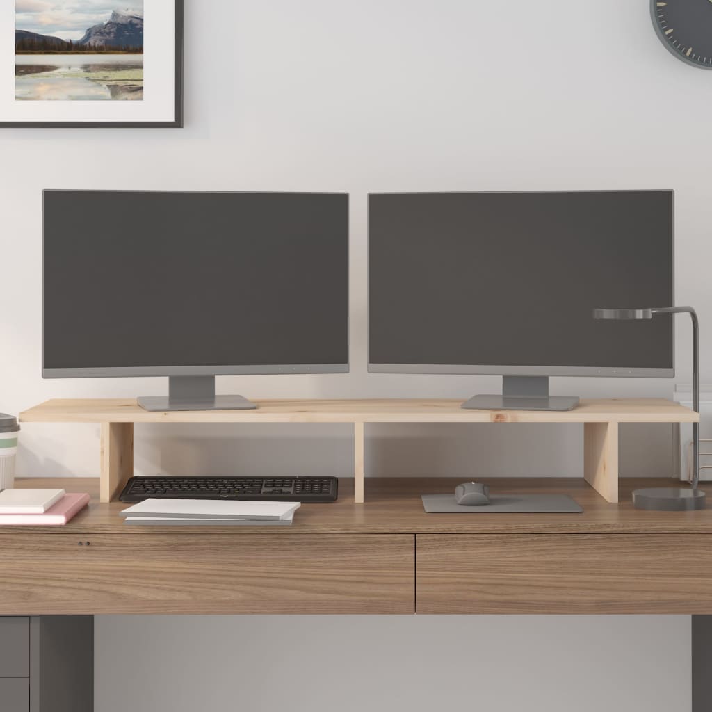 8720845579623_g_en_hd_1 vidaXL Monitor Stand 100x27x15 cm Solid Wood Pine - Image 4