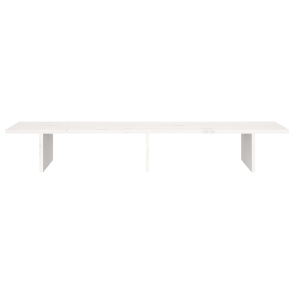 8720845579630_g_en_hd_3 vidaXL Monitor Stand White 100x27x15 cm Solid Wood Pine - Image 6
