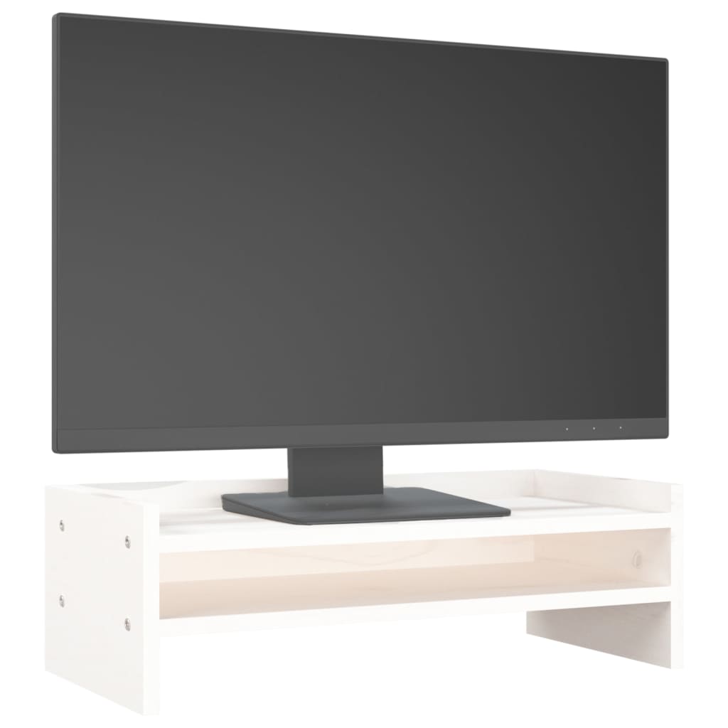 8720845579685_g_en_hd_2 vidaXL Monitor Stand White 50x24x16 cm Solid Wood Pine - Image 4