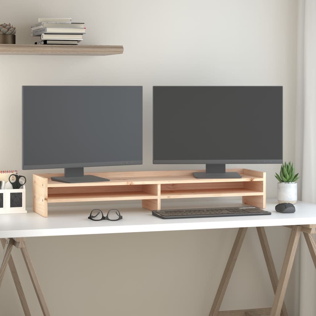 8720845579722_g_en_hd_1 vidaXL Monitor Stand 100x24x16 cm Solid Wood Pine - Image 3