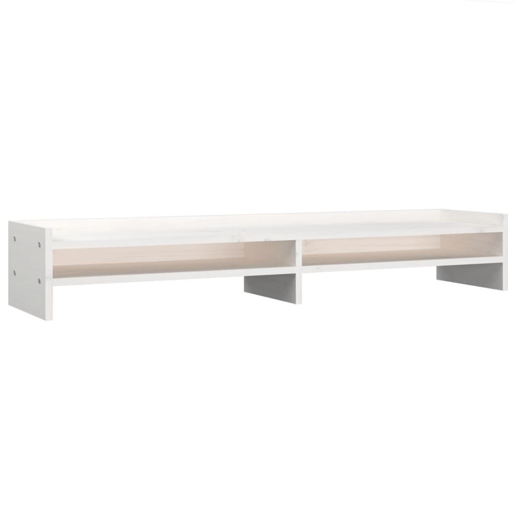 8720845579739_a_en_hd_1 vidaXL Monitor Stand White 100x24x16 cm Solid Wood Pine - Image 2