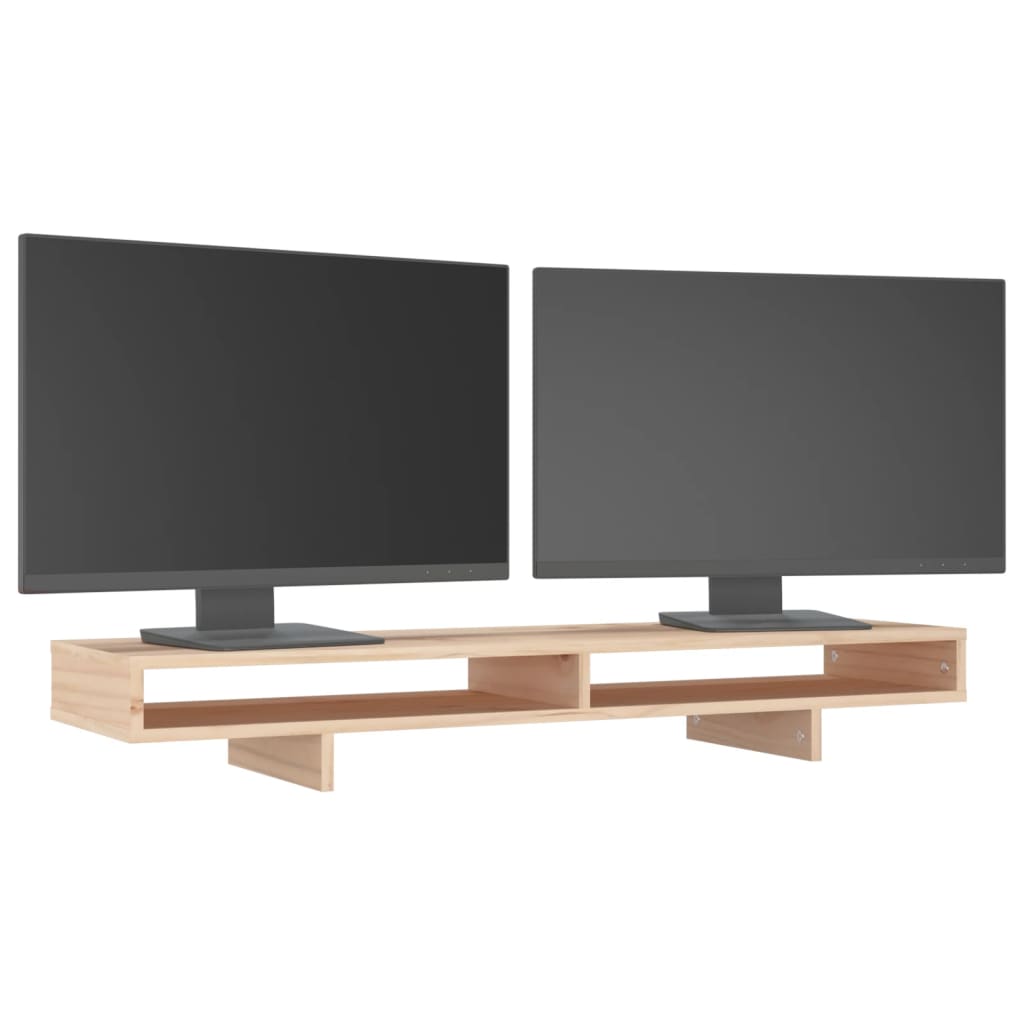 8720845579876_g_en_hd_2 vidaXL Monitor Stand 100x27x14 cm Solid Wood Pine - Image 5