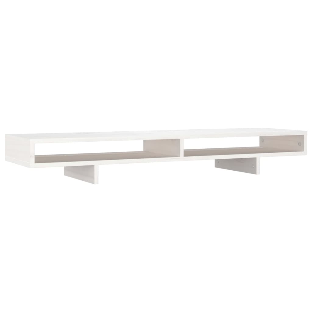8720845579883_a_en_hd_1 vidaXL Monitor Stand White 100x27x14 cm Solid Wood Pine - Image 2
