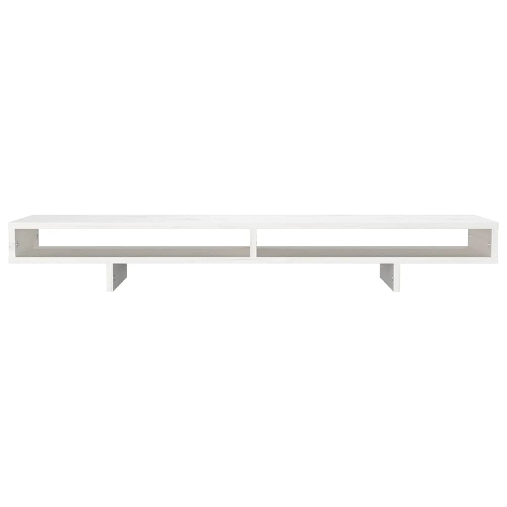 8720845579883_g_en_hd_3 vidaXL Monitor Stand White 100x27x14 cm Solid Wood Pine - Image 6