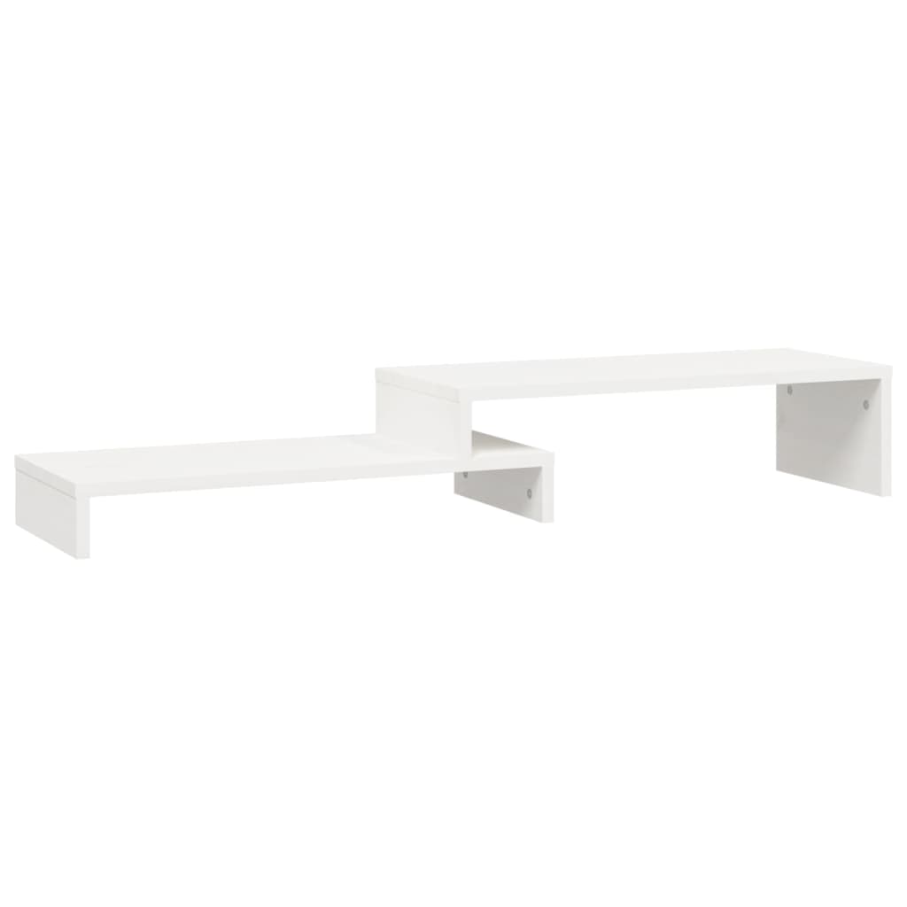 8720845579982_a_en_hd_1 vidaXL Monitor Stand White (52-101)x22x14 cm Solid Wood Pine - Image 2