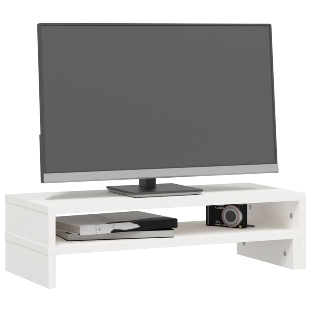 8720845579982_g_en_hd_3 vidaXL Monitor Stand White (52-101)x22x14 cm Solid Wood Pine - Image 5