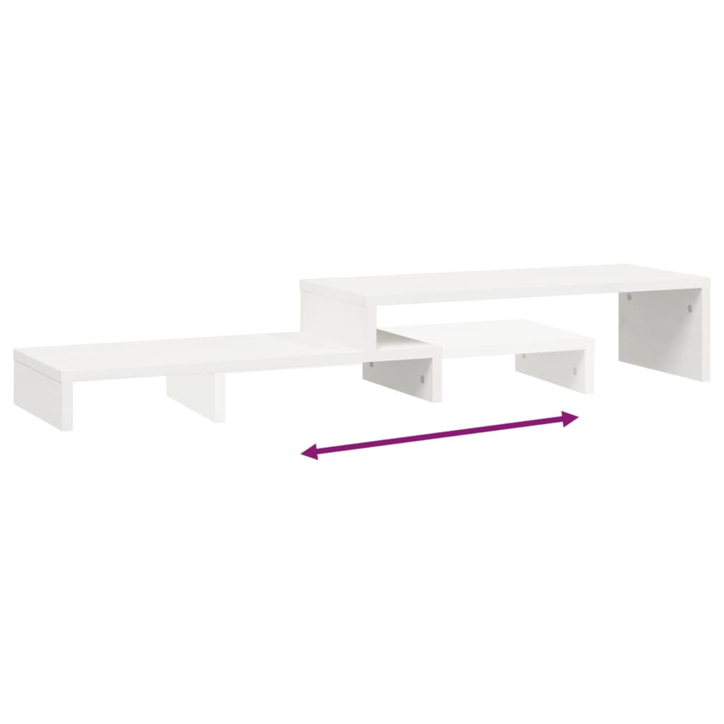 8720845579982_g_en_hd_7 vidaXL Monitor Stand White (52-101)x22x14 cm Solid Wood Pine - Image 9