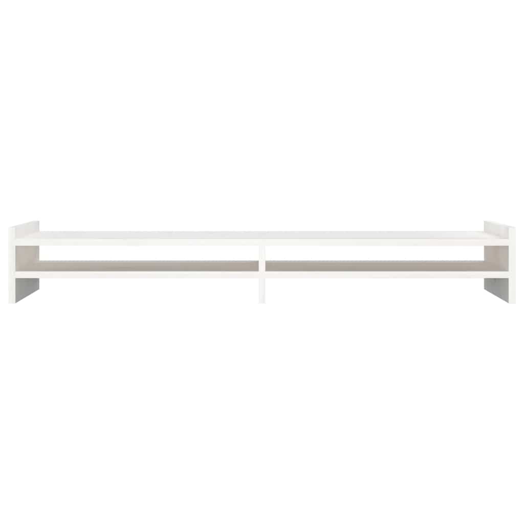 8720845580087_g_en_hd_3 vidaXL Monitor Stand White 100x27x15 cm Solid Wood Pine - Image 5