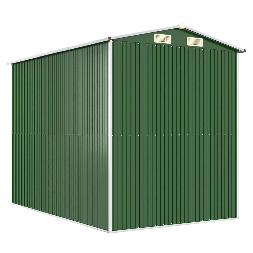8720845581886_g_en_hd_4 vidaXL Garden Shed Green 192x274x223 cm Galvanised Steel - Image 6