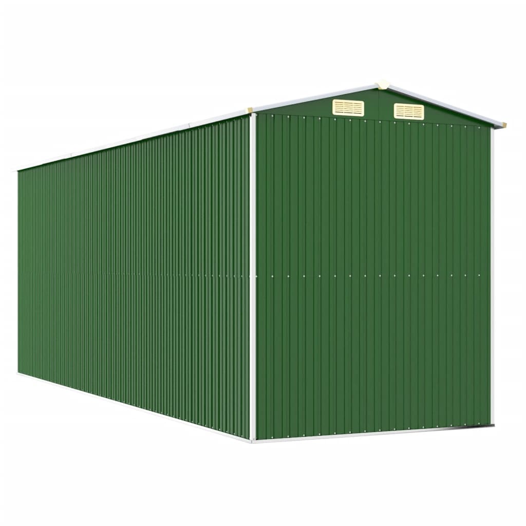 8720845581916_g_en_hd_4 vidaXL Garden Shed Green 192x523x223 cm Galvanised Steel - Image 6