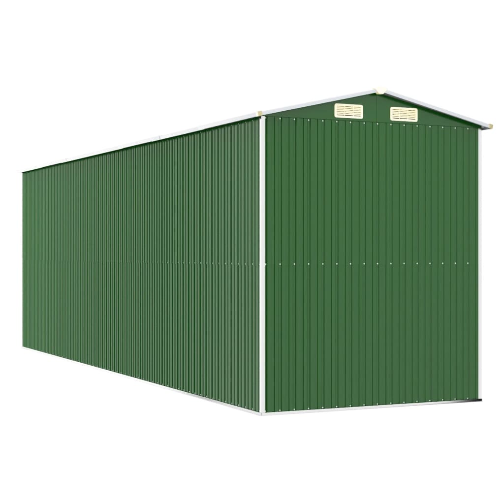 8720845581923_g_en_hd_4 vidaXL Garden Shed Green 192x606x223 cm Galvanised Steel - Image 6