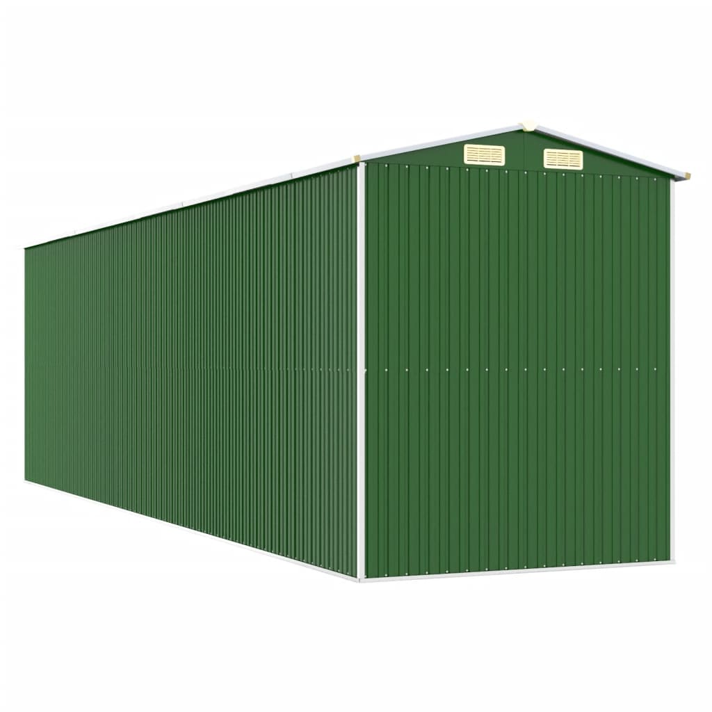 8720845581930_g_en_hd_4 vidaXL Garden Shed Green 192x689x223 cm Galvanised Steel - Image 6