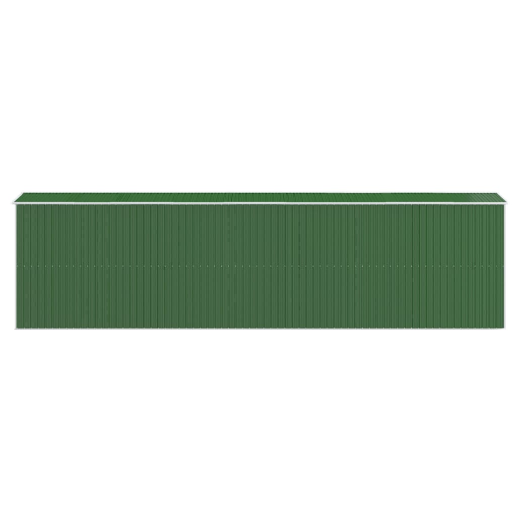 8720845581947_g_en_hd_3 vidaXL Garden Shed Green 192x772x223 cm Galvanised Steel - Image 5