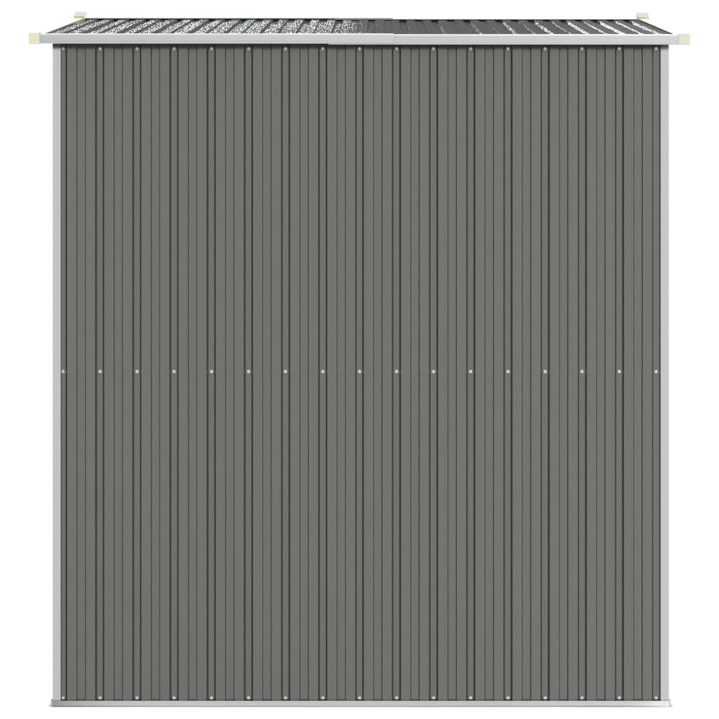 8720845581985_g_en_hd_3 vidaXL Garden Shed Light Grey 192x191x223 cm Galvanised Steel - Image 5
