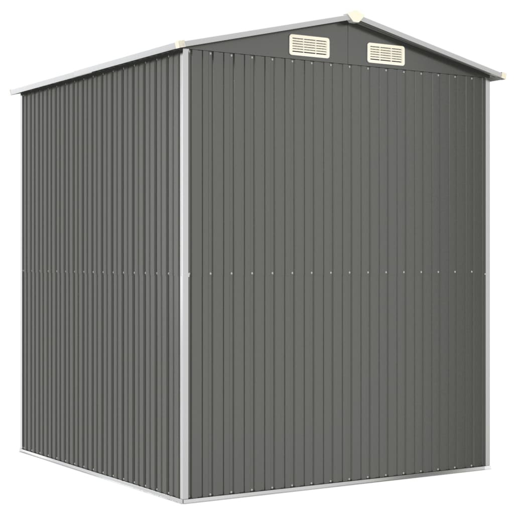 8720845581985_g_en_hd_4 vidaXL Garden Shed Light Grey 192x191x223 cm Galvanised Steel - Image 6
