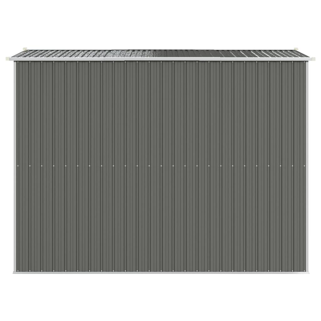 8720845581992_g_en_hd_3 vidaXL Garden Shed Light Grey 192x274x223 cm Galvanised Steel - Image 5