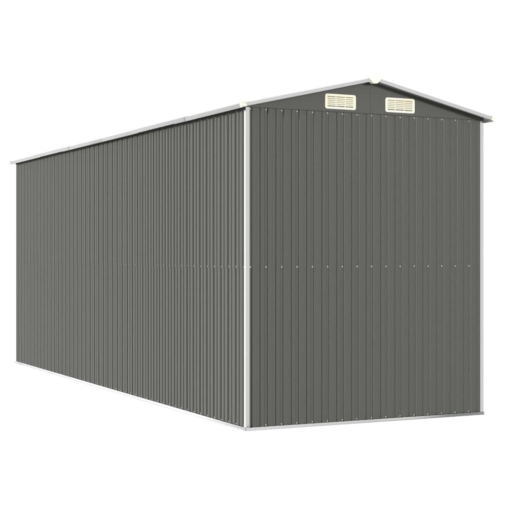 8720845582029_g_en_hd_4 vidaXL Garden Shed Light Grey 192x523x223 cm Galvanised Steel - Image 6