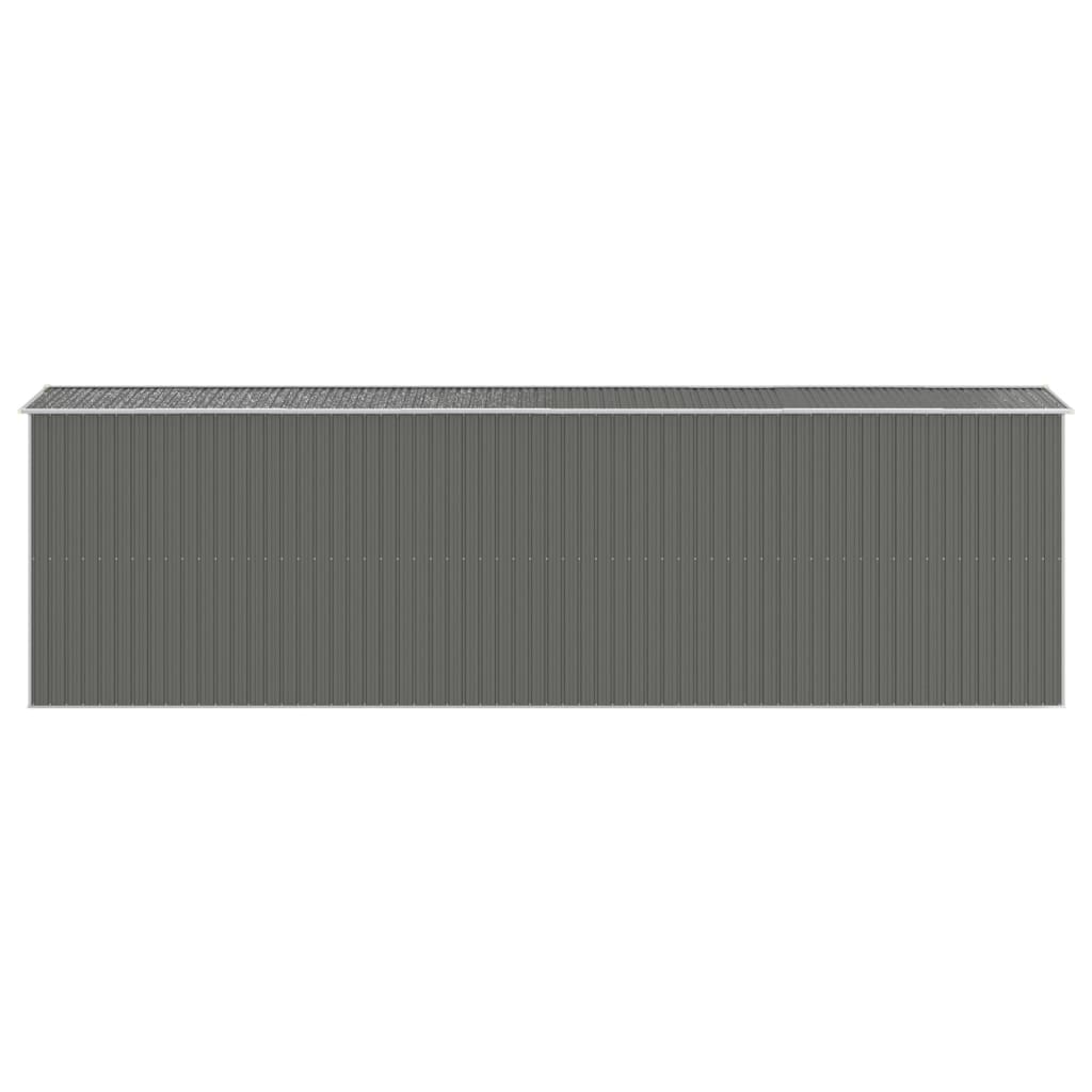 8720845582043_g_en_hd_3 vidaXL Garden Shed Light Grey 192x689x223 cm Galvanised Steel - Image 5