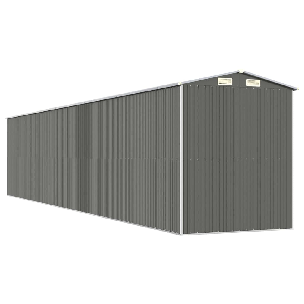 8720845582081_g_en_hd_4 vidaXL Garden Shed Light Grey 192x1021x223 cm Galvanised Steel - Image 6