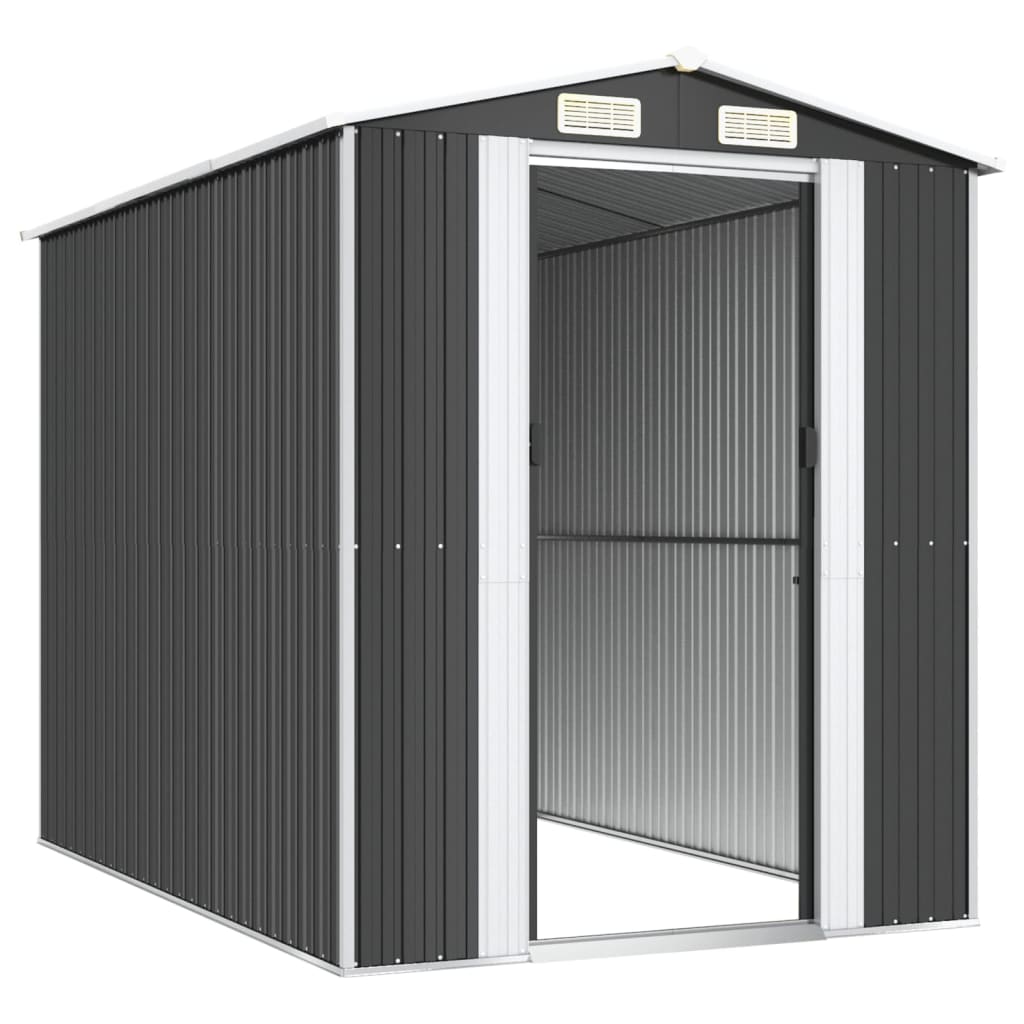 8720845582104_g_en_hd_2 vidaXL Garden Shed Anthracite 192x274x223 cm Galvanised Steel - Image 4
