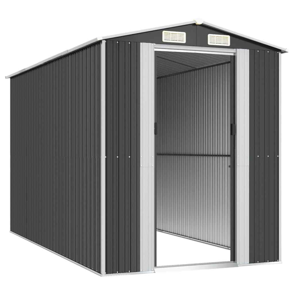 8720845582111_g_en_hd_2 vidaXL Garden Shed Anthracite 192x357x223 cm Galvanised Steel - Image 4