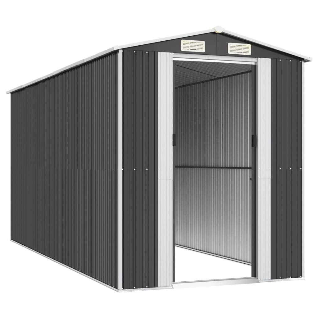 8720845582128_g_en_hd_2 vidaXL Garden Shed Anthracite 192x440x223 cm Galvanised Steel - Image 4