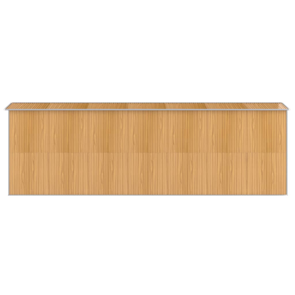 8720845582364_g_en_hd_3 vidaXL Garden Shed Light Brown 192x606x223 cm Galvanised Steel - Image 5