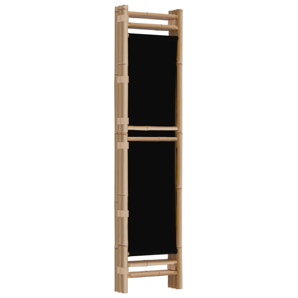8720845600662_g_en_hd_4 vidaXL Folding 3-Panel Room Divider 120 cm Bamboo and Canvas - Image 6
