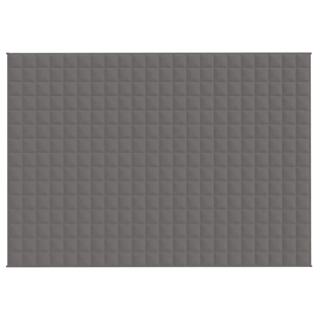 8720845601430_g_en_hd_1 vidaXL Weighted Blanket Grey 155x220 cm 11 kg Fabric - Image 3