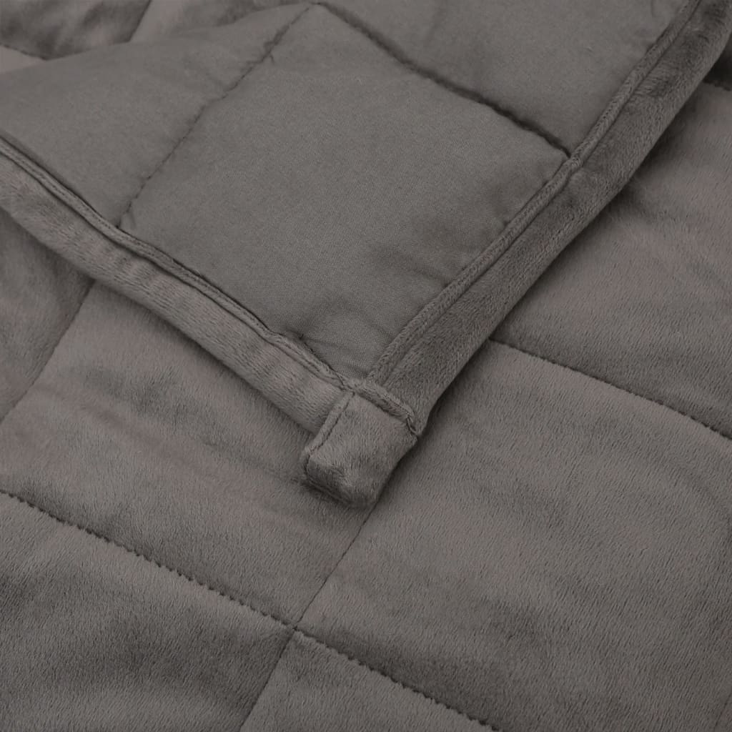 8720845601454_g_en_hd_3 vidaXL Weighted Blanket Grey 200x200 cm 13 kg Fabric - Image 5