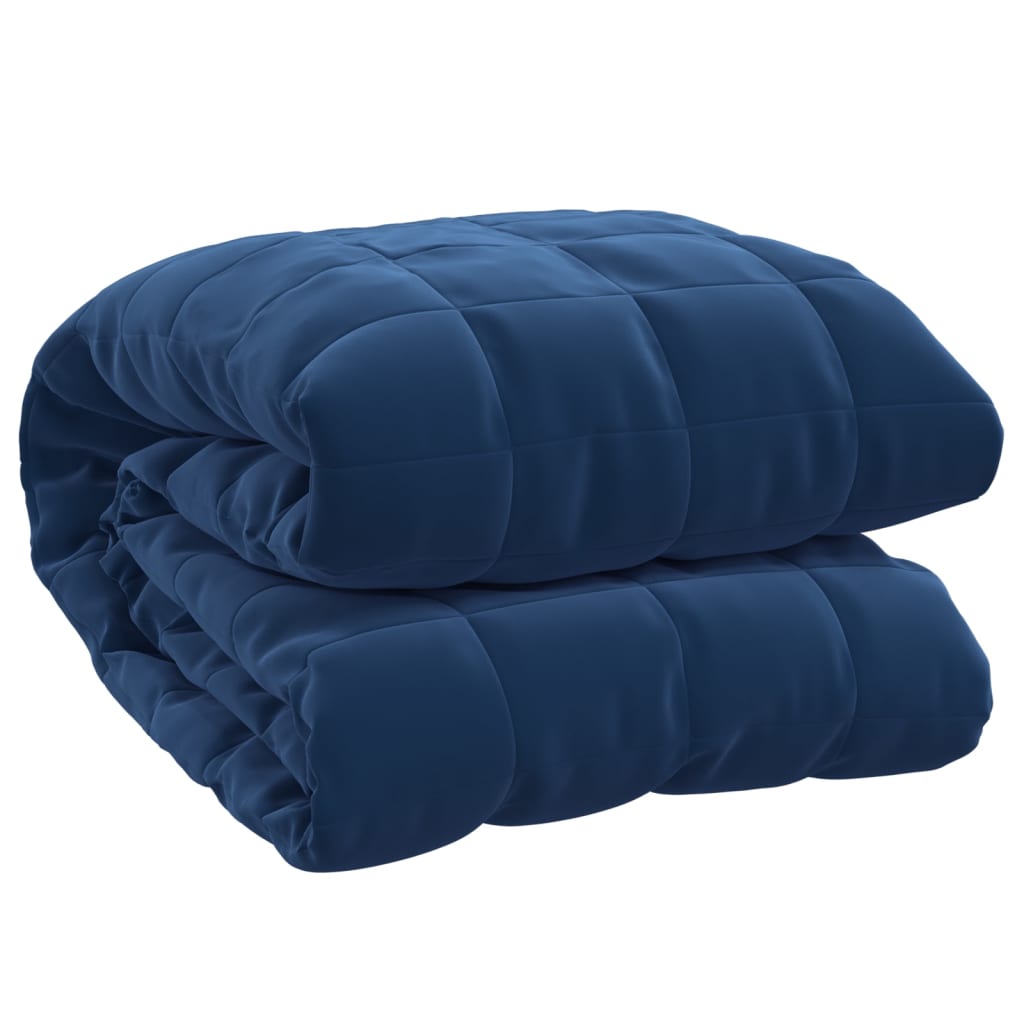 8720845601553_a_en_hd_1 vidaXL Weighted Blanket Blue 120x180 cm 9 kg Fabric - Image 2