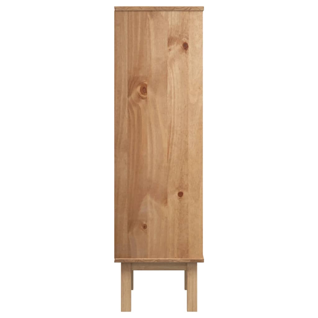8720845602147_g_en_hd_3 vidaXL Shoe Cabinet OTTA with 3 Drawers Brown Solid Wood Pine - Image 6