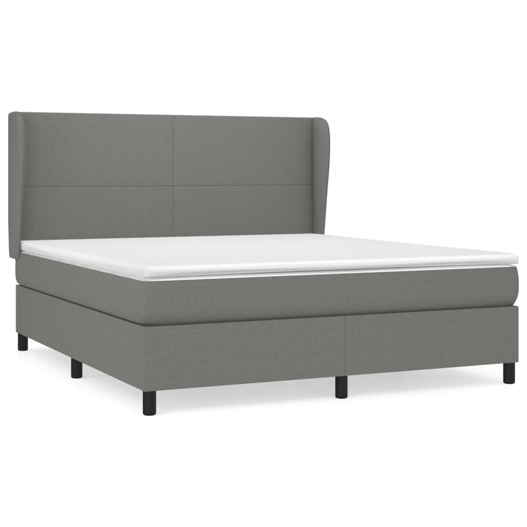 8720845602697_a_en_hd_1 vidaXL Box Spring Bed with Mattress Dark Grey 153x203 cm Queen Size Fabric - Image 2