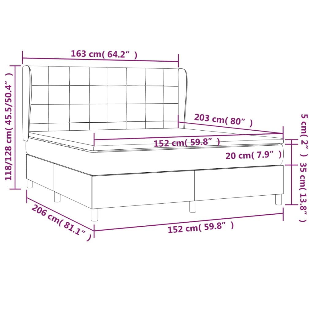 8720845602758_g_en_hd_5 vidaXL Box Spring Bed with Mattress Dark Grey 153x203 cm Queen Size Fabric - Image 7