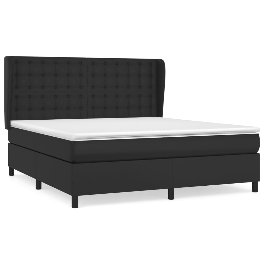 8720845602963_a_en_hd_1 vidaXL Box Spring Bed with Mattress Black 153x203 cm Queen Size Faux Leather - Image 2