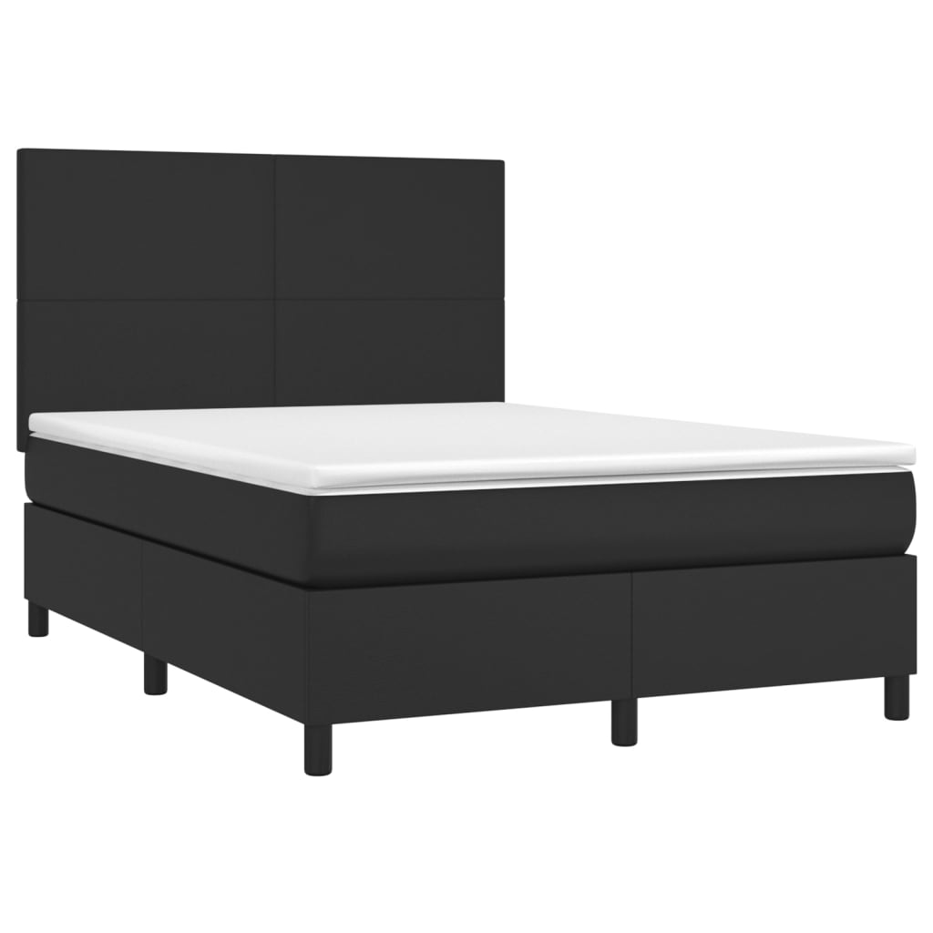 8720845603915_g_en_hd_2 vidaXL Box Spring Bed with Mattress&LED Black 137x187 cm Double Size Faux Leather - Image 4