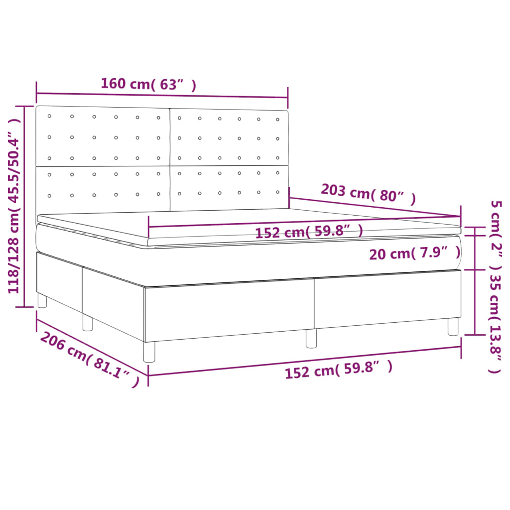 8720845603984_g_en_hd_6 vidaXL Box Spring Bed with Mattress&LED Black 153x203 cm Queen Size Faux Leather - Image 8