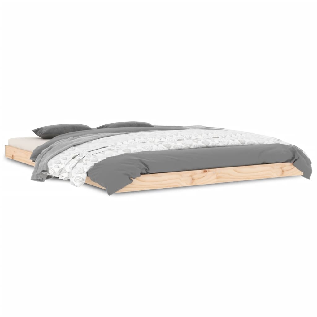 8720845639945_a_en_hd_1 vidaXL Bed Frame without Mattress 135x190 cm Solid Wood Pine - Image 2