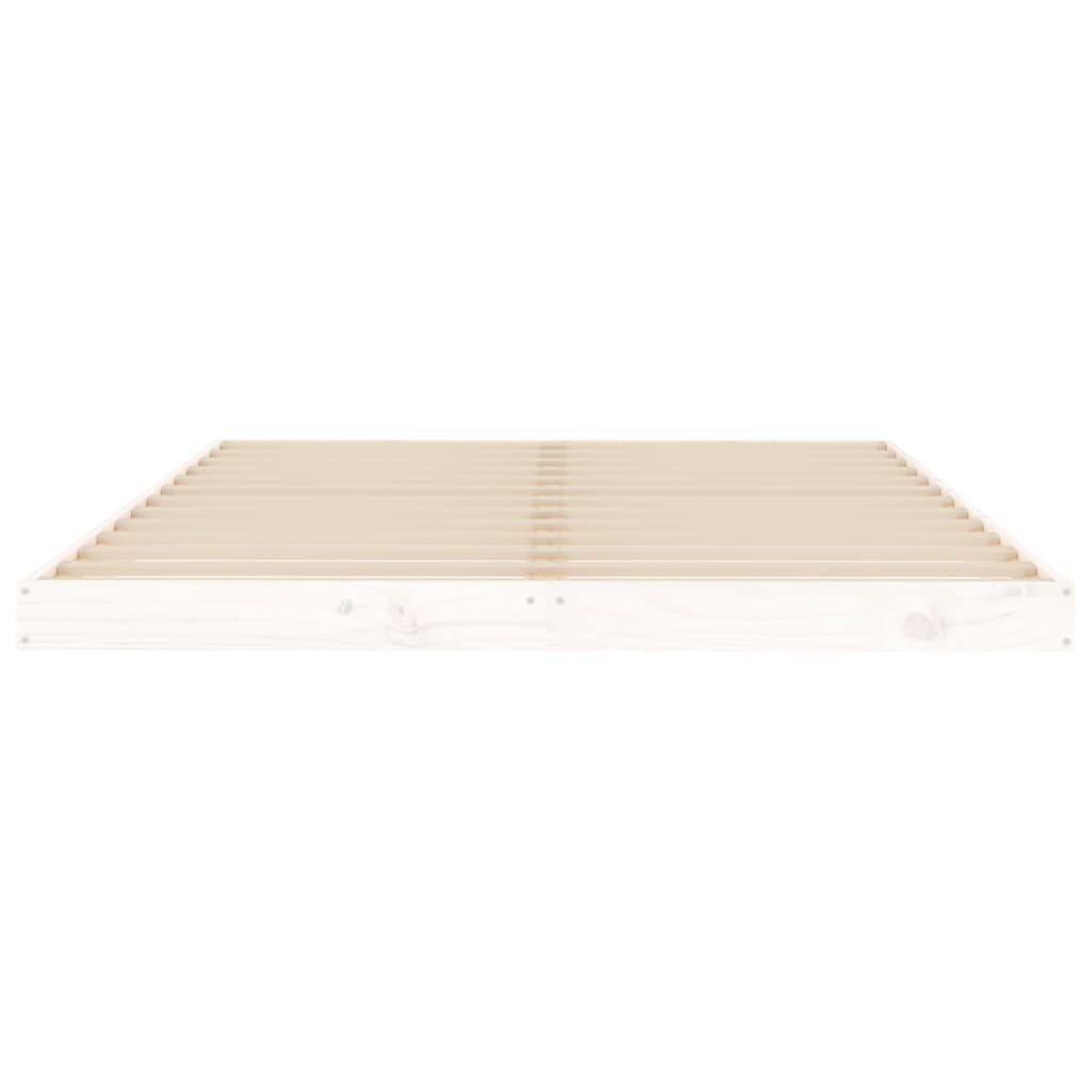8720845639952_g_en_hd_3 vidaXL Bed Frame without Mattress White 135x190 cm Solid Wood Pine - Image 5